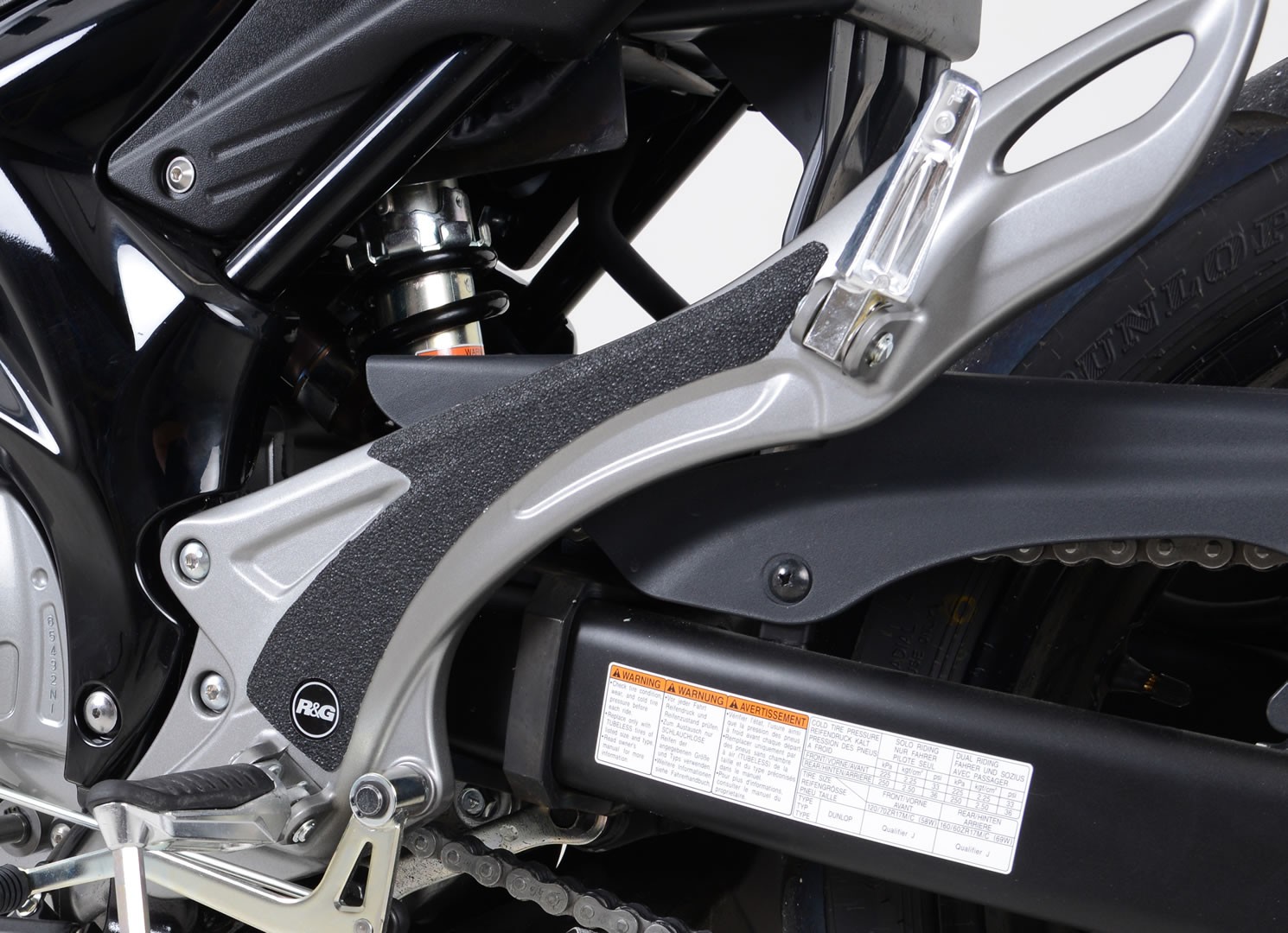 R&G csizma védő réteg Suzuki SFV Gladius 650 '09- - Image 5