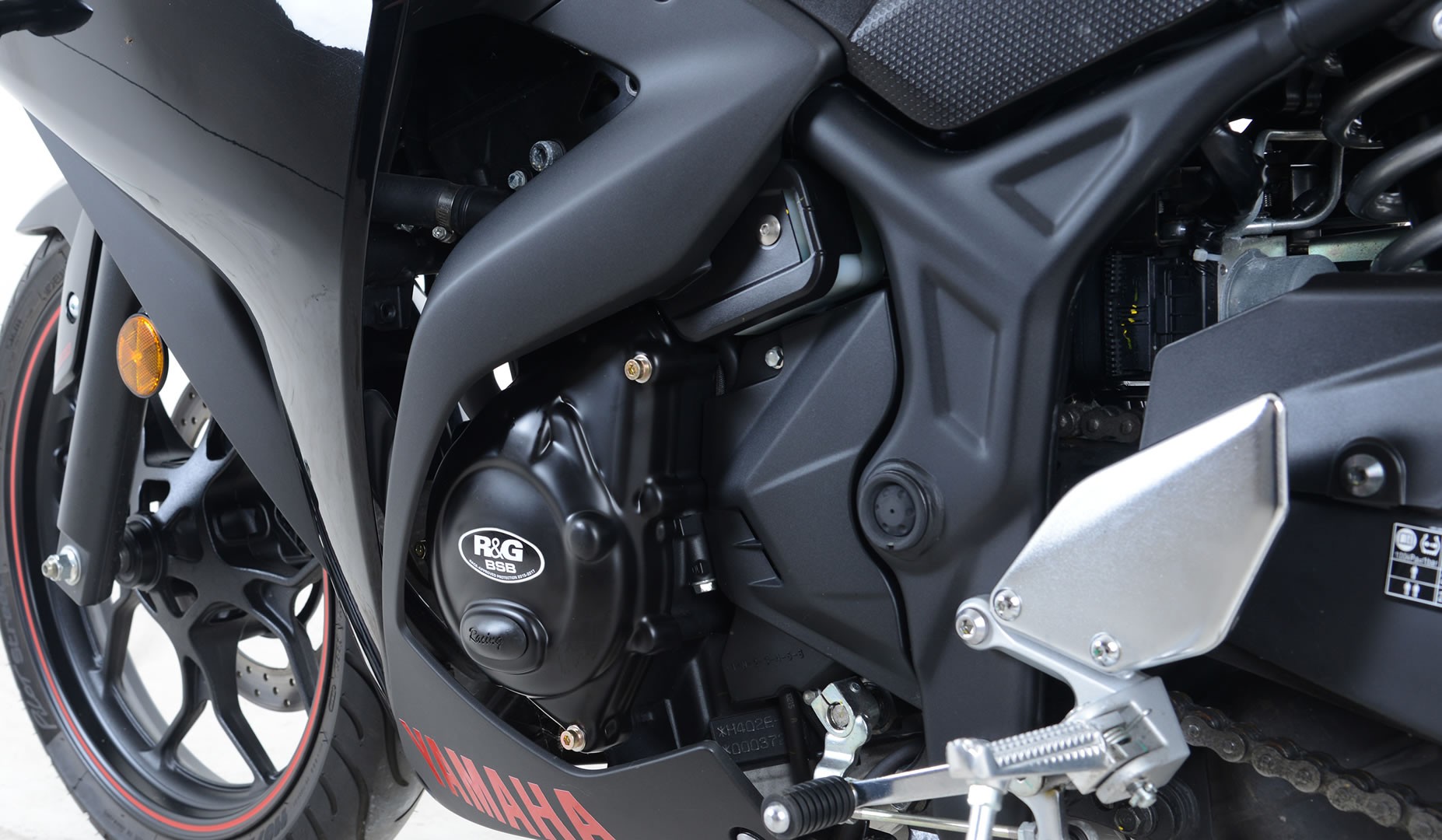 Verseny szériás blokk védő készlet (2db) Yamaha YZF-R25/R3 '15-, MT-25/MT-03 '16- - Image 4