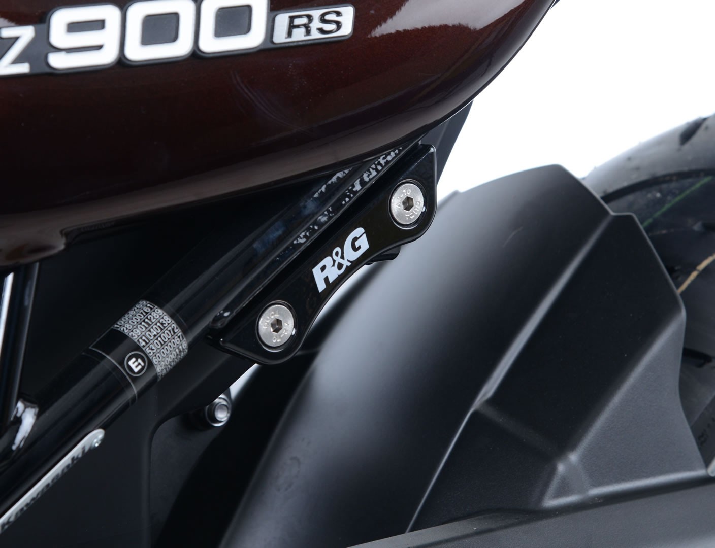 Hátsó lábtartó takaró plakettek Kawasaki Z900 '17- és Z900RS '18-