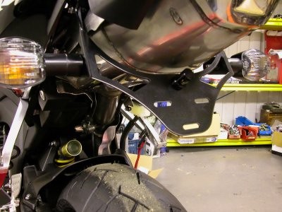 Rövid rendszámtábla tartó Honda CBR600RR '03-'06 és Honda CBR1000RR '04-'07 - Image 3