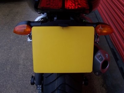 Rövid rendszámtábla tartó Yamaha Fazer 1000/ FZ-1 (2006 utáni modellek)