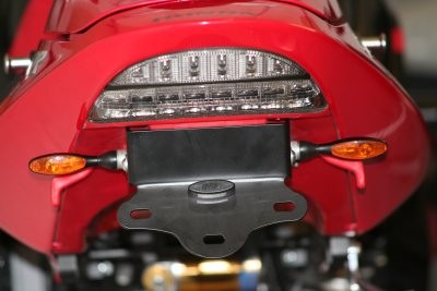 Rövid rendszámtábla tartó Honda CBR954 / CBR900 '02-'03