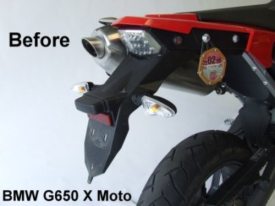 Rövid rendszámtábla tartó BMW G650 (Minden kivitel) - Image 2