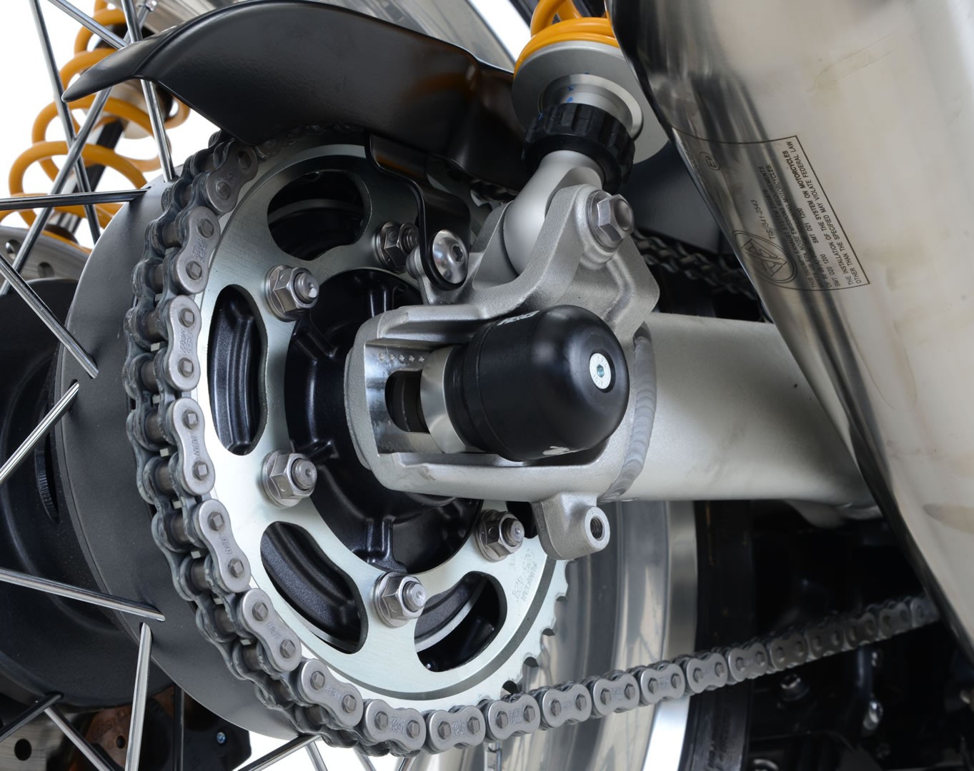 Lengőkarvédők Triumph Thruxton 1200 '16-, Thruxton 1200R '16-, Triumph Street Twin '16-, Speed Twin 1200 '19-'21 & Scrambler 1200 XC/XE '19- - Image 3