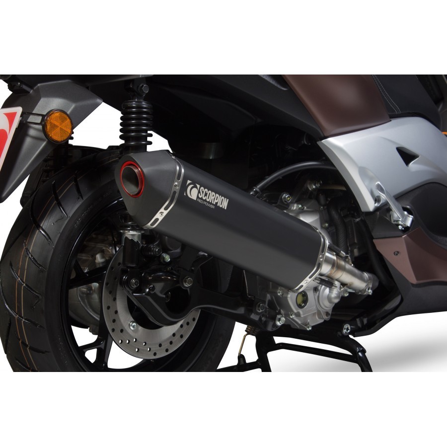 Scorpion kipufogó Yamaha XMAX 300 '17-'20 (Serket Style)