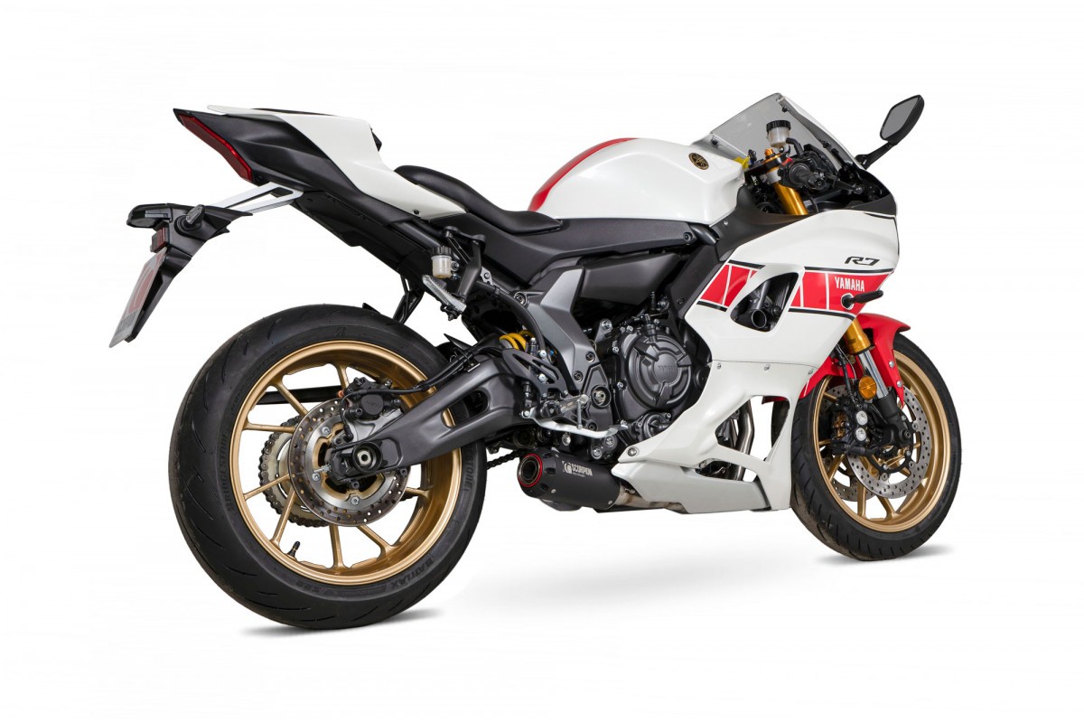 Scorpion kipufogó YZF R7 '21- (Red Power) (De-Cat System) - Image 2