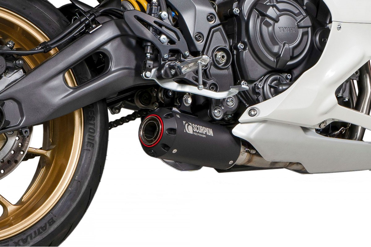 Scorpion kipufogó YZF R7 '21- (Red Power) (De-Cat System) - Image 3