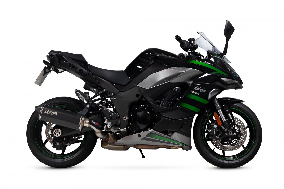 Scorpion kipufogó Kawasaki Ninja 1000 SX '20- , Serket Parallel, slip-on - Image 6