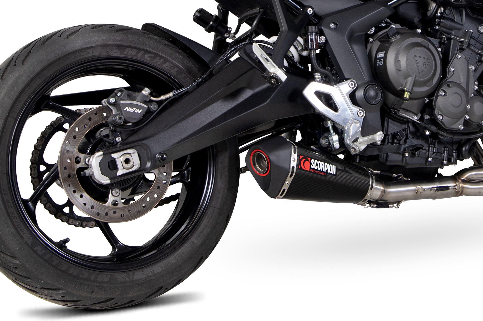 Scorpion kipufogó Triumph Tiger 660 Sport '22- (Serket Taper Teljes rendszer) - Image 2
