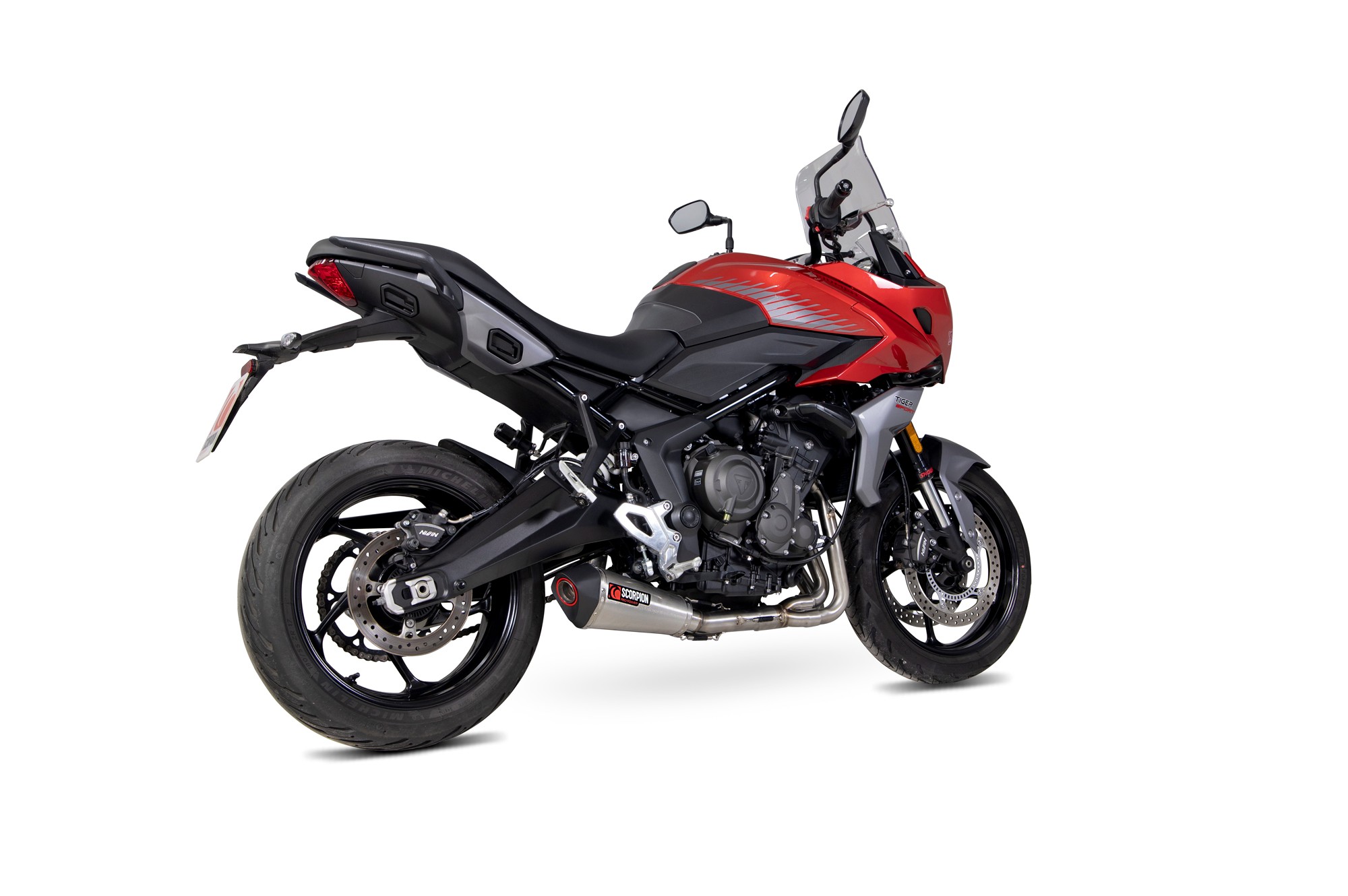 Scorpion kipufogó Triumph Tiger 660 Sport '22- (Serket Taper Teljes rendszer) - Image 6