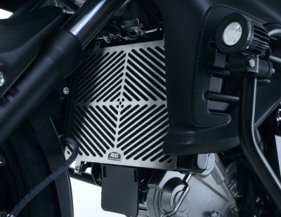 Rozsdamentes acél hűtőradiátor védőkuzuki V-Strom 650 '12- - Image 2