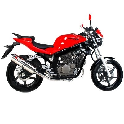 Scorpion kipufogó Hyosung GT125/250 06-09 (Factory)